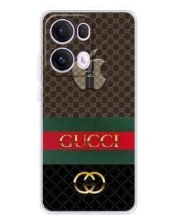 Чехол для OPPO Reno 13 Pro 5G с картинкой «Gucci — брендированный десерт» Чехол для OPPO Reno 13 Pro 5G с картинкой «Gucci — брендированный десерт»