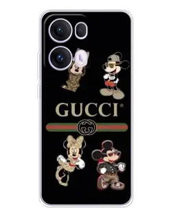 Чехол для OPPO Reno 13 Pro 5G с картинкой «Gucci — герои Disney и монограмма» Чехол для OPPO Reno 13 Pro 5G с картинкой «Gucci — герои Disney и монограмма»