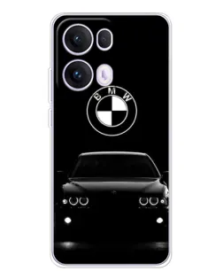 Чехол для OPPO Reno 13 Pro 5G с картинкой «BMW — взгляд из темноты»