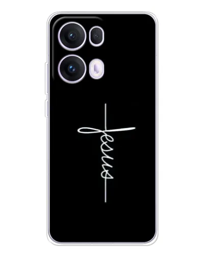 Чехол для OPPO Reno 13 Pro 5G с картинкой «Тонкая линия веры» Чехол для OPPO Reno 13 Pro 5G с картинкой «Тонкая линия веры»