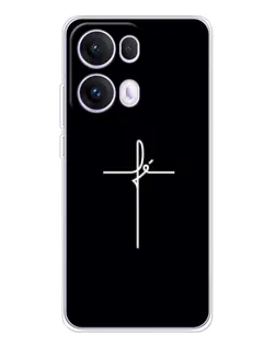 Чохол для OPPO Reno 13 Pro 5G з картинкою «Тонкий хрест» Чохол для OPPO Reno 13 Pro 5G з картинкою «Тонкий хрест»