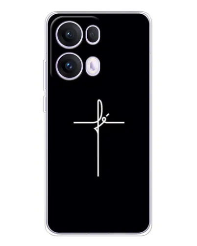 Чохол для OPPO Reno 13 Pro 5G з картинкою «Тонкий хрест» Чохол для OPPO Reno 13 Pro 5G з картинкою «Тонкий хрест»