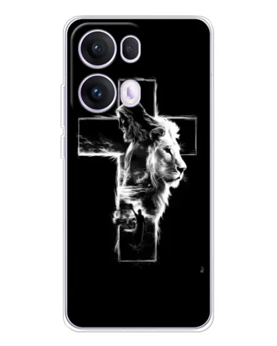 Чохол для OPPO Reno 13 Pro 5G з картинкою «Сяючий хрест Jesus» Чохол для OPPO Reno 13 Pro 5G з картинкою «Сяючий хрест Jesus»