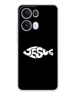 Чохол для OPPO Reno 13 Pro 5G з картинкою «Риба Jesus» Чохол для OPPO Reno 13 Pro 5G з картинкою «Риба Jesus»