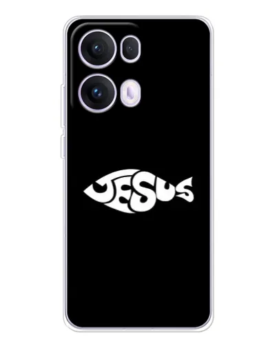 Чохол для OPPO Reno 13 Pro 5G з картинкою «Риба Jesus» Чохол для OPPO Reno 13 Pro 5G з картинкою «Риба Jesus»
