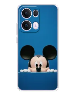 Чохол для OPPO Reno 13 Pro 5G з картинкою «Міккі виглядає» Чохол для OPPO Reno 13 Pro 5G з картинкою «Міккі виглядає»