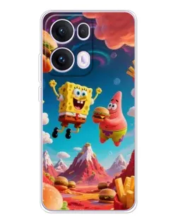 Чохол для OPPO Reno 13 Pro 5G з картинкою «Космічний фастфуд» Чохол для OPPO Reno 13 Pro 5G з картинкою «Космічний фастфуд»