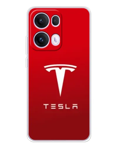 Чехол для OPPO Reno 13 Pro 5G с картинкой «Tesla Red Classic» Чехол для OPPO Reno 13 Pro 5G с картинкой «Tesla Red Classic»