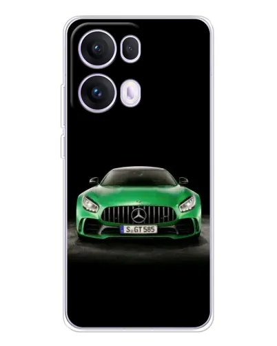 Чехол для OPPO Reno 13 Pro 5G с картинкой «Mercedes — неоновый лого» Чехол для OPPO Reno 13 Pro 5G с картинкой «Mercedes — неоновый лого»