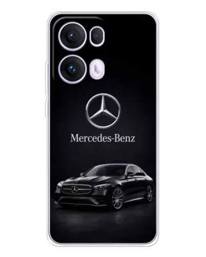 Чехол для OPPO Reno 13 Pro 5G с картинкой «Mercedes — решетка радиатора» Чехол для OPPO Reno 13 Pro 5G с картинкой «Mercedes — решетка радиатора»