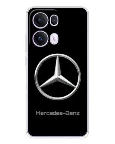 Чехол для OPPO Reno 13 Pro 5G с картинкой «Mercedes Silver Logo» Чехол для OPPO Reno 13 Pro 5G с картинкой «Mercedes Silver Logo»