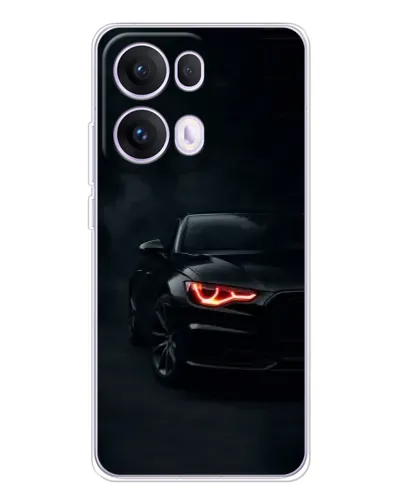 Чехол для OPPO Reno 13 Pro 5G с картинкой «Audi — хищный взгляд»