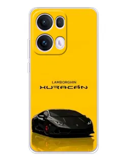 Чехол для OPPO Reno 13 Pro 5G с картинкой «Lamborghini Huracan черный» Чехол для OPPO Reno 13 Pro 5G с картинкой «Lamborghini Huracan черный»