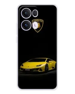Чехол для OPPO Reno 13 Pro 5G с картинкой «Lamborghini желтый акцент» Чехол для OPPO Reno 13 Pro 5G с картинкой «Lamborghini желтый акцент»