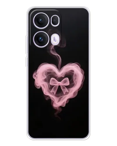 Чохол для OPPO Reno 13 Pro 5G з картинкою «Димчасте серце» Чохол для OPPO Reno 13 Pro 5G з картинкою «Димчасте серце»