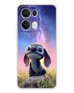 Чехол для OPPO Reno 13 Pro 5G с картинкой «Стич на рассвете» Чехол для OPPO Reno 13 Pro 5G с картинкой «Стич на рассвете»