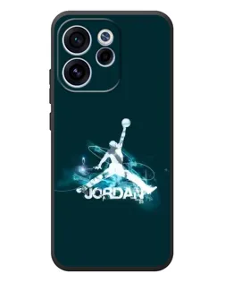Чехол для OPPO Reno 15 F с картинкой «Jordan Blue Fire» Чехол для OPPO Reno 15 F с картинкой «Jordan Blue Fire»