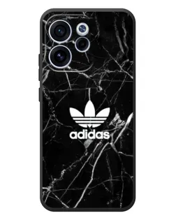 Чехол для OPPO Reno 15 F с картинкой «Белый мрамор Adidas»
