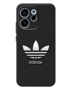 Чехол для OPPO Reno 15 F с картинкой «Adidas Карбоновая текстура»