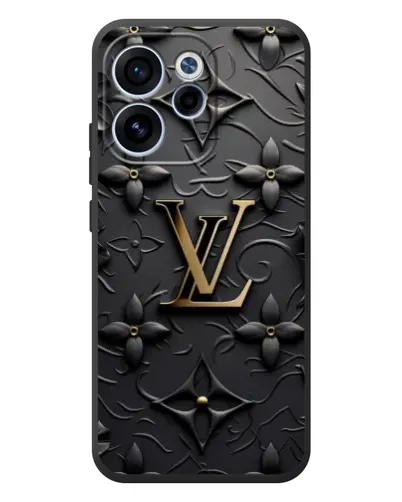 Чехол для OPPO Reno 15 F с картинкой «Кожаная текстура LV»