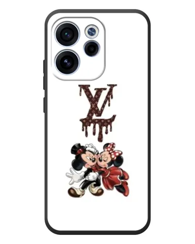 Чехол для OPPO Reno 15 F с картинкой «LV и Микки Маус»