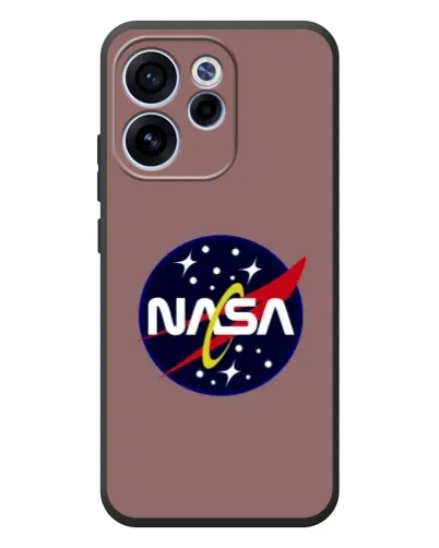 Чехол для OPPO Reno 15 F с картинкой «NASA — ретро космос» Чехол для OPPO Reno 15 F с картинкой «NASA — ретро космос»