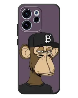 Чехол для OPPO Reno 15 F с картинкой «Bored Ape в кепке»