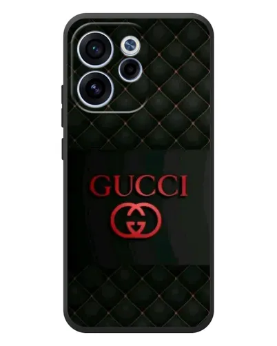 Чехол для OPPO Reno 15 F с картинкой «Gucci — стеганый черный»