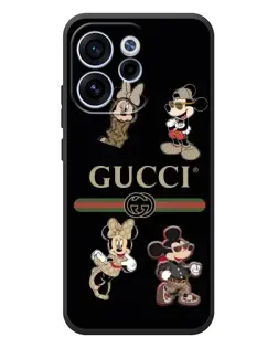 Чехол для OPPO Reno 15 F с картинкой «Gucci — герои Disney и монограмма» Чехол для OPPO Reno 15 F с картинкой «Gucci — герои Disney и монограмма»