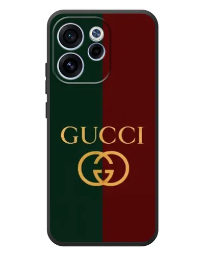 Чехол для OPPO Reno 15 F с картинкой «Gucci — темно-зеленый градиент» Чехол для OPPO Reno 15 F с картинкой «Gucci — темно-зеленый градиент»