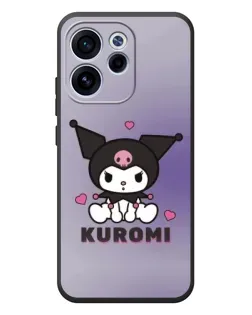 Чехол для OPPO Reno 15 F с картинкой «Kuromi — фиолетовый арт»