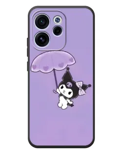 Чехол для OPPO Reno 15 F с картинкой «Kuromi с зонтиком»