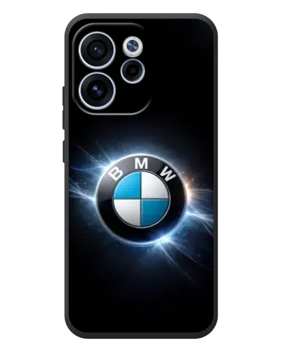 Чехол для OPPO Reno 15 F с картинкой «BMW — неоновое сияние» Чехол для OPPO Reno 15 F с картинкой «BMW — неоновое сияние»