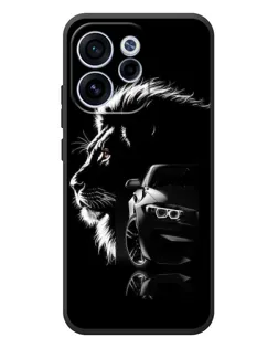 Чехол для OPPO Reno 15 F с картинкой «BMW и лев» Чехол для OPPO Reno 15 F с картинкой «BMW и лев»