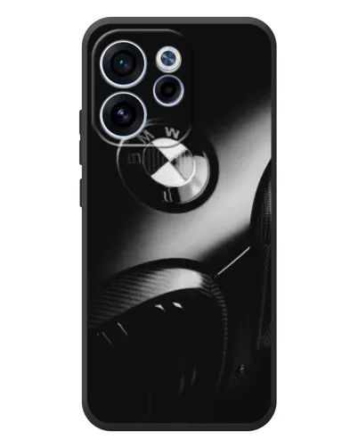 Чехол для OPPO Reno 15 F с картинкой «Эмблема BMW — макро» Чехол для OPPO Reno 15 F с картинкой «Эмблема BMW — макро»