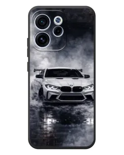 Чехол для OPPO Reno 15 F с картинкой «BMW сквозь туман» Чехол для OPPO Reno 15 F с картинкой «BMW сквозь туман»