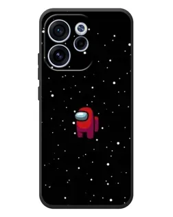 Чехол для OPPO Reno 15 F с картинкой «Красный Among Us»