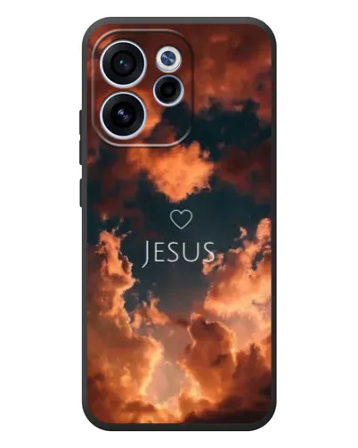 Чехол для OPPO Reno 15 F с картинкой «Сияние Имени Jesus»