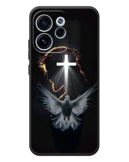 Чехол для OPPO Reno 15 F с картинкой «Голубь и Свет»