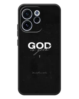 Чехол для OPPO Reno 15 F с картинкой «GOD — Бог над всем»