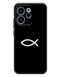Чехол для OPPO Reno 15 F с картинкой «Символ рыбы Jesus» Чехол для OPPO Reno 15 F с картинкой «Символ рыбы Jesus»