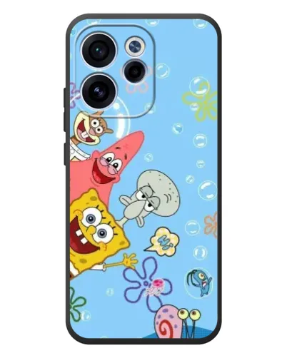 Чехол для OPPO Reno 15 F с картинкой «Веселые пузырьки»