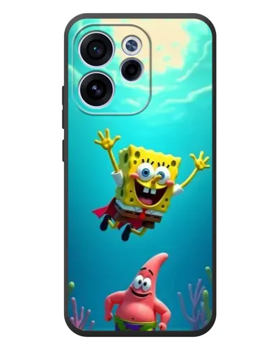 Чехол для OPPO Reno 15 F с картинкой «Спанч Боб под водой» Чехол для OPPO Reno 15 F с картинкой «Спанч Боб под водой»