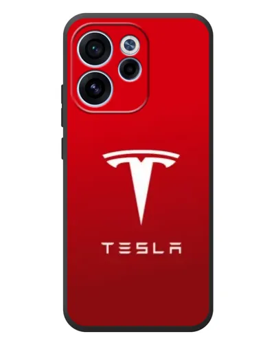 Чехол для OPPO Reno 15 F с картинкой «Tesla Red Classic»