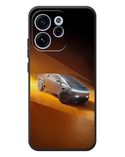Чехол для OPPO Reno 15 F с картинкой «Cybertruck в пустыне» Чехол для OPPO Reno 15 F с картинкой «Cybertruck в пустыне»