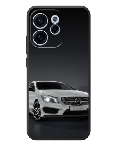 Чехол для OPPO Reno 15 F с картинкой «Mercedes AMG GT Silver»