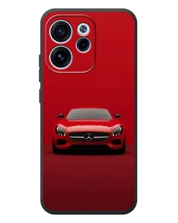 Чехол для OPPO Reno 15 F с картинкой «Красный Mercedes AMG»