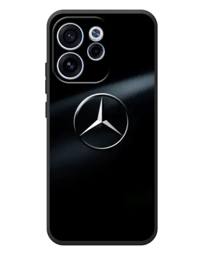 Чохол для OPPO Reno 15 F з картинкою «Mercedes на металі» Чохол для OPPO Reno 15 F з картинкою «Mercedes на металі»