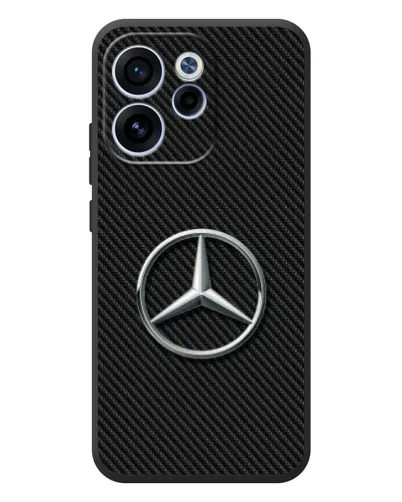 Чохол для OPPO Reno 15 F з картинкою «Карбоновий Mercedes стиль» Чохол для OPPO Reno 15 F з картинкою «Карбоновий Mercedes стиль»