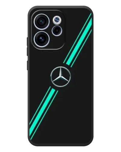 Чохол для OPPO Reno 15 F з картинкою «Спортивні лінії Mercedes» Чохол для OPPO Reno 15 F з картинкою «Спортивні лінії Mercedes»